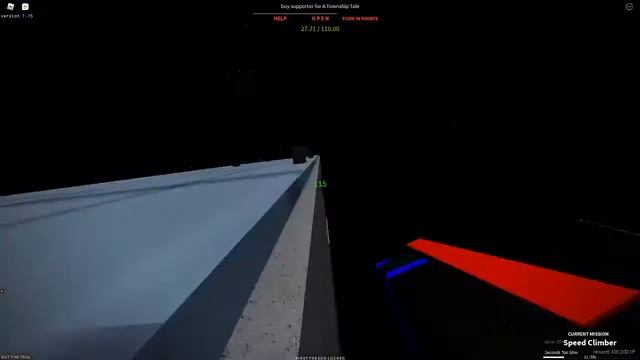 Roblox Parkour: "Speed Climber" mission completed with Praxis Glove смотреть онлайн