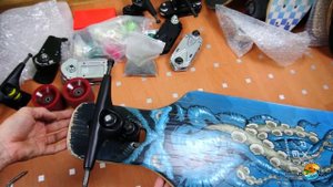 ? Ставим Гулвинг на дроп тру! ? Будет ли закусывать 70мм колеса деку?