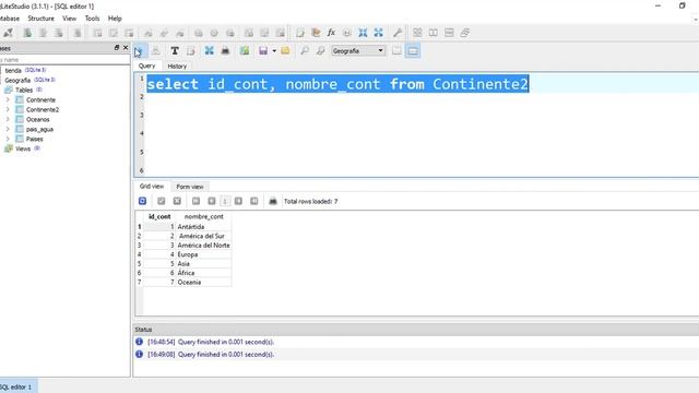 SQLite Java смотреть онлайн