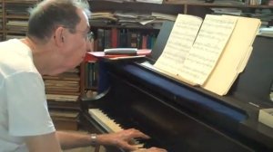Prof. David Swift playing Chopin, Mazurka