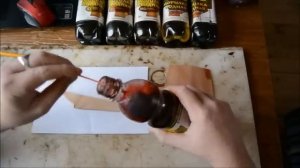 Уроки покраски кожи. Красим кожу растительного дубления морилкой www.muzylevstyle.ru