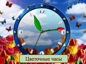 Цветочные часы. Как определить время по цветам