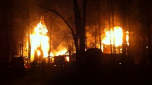 Пожар. Успенская церковь. Иваново.18.11.15