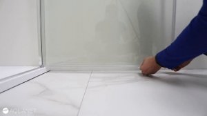 Видеоинструкция: как установить душевую конструкцию. Вариант 2: две распашные двери.