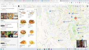 Выгрузка меню на карты Яндекс и 2ГИС