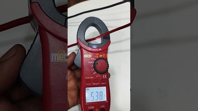 How to Check AC Current with #clampmeter . Tong tester se AC ampere kaise test karte hain . #srtech