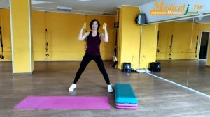 Упражнения для беременных 1, 2 триместр (силовые упражнения, 1 часть)