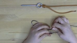 Узел Питцен - Вяжем морские и рыболовные узлы, пошаговая инструкция