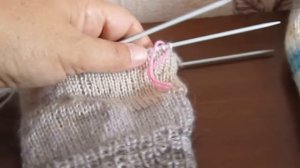 Мужской пуловер спицами.