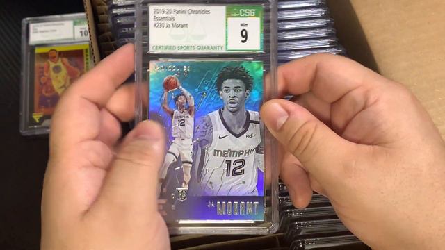 CSG 60 Card Bulk Submission Reveal - Basketball Baseball Football Cards