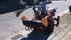 Японский дизельный мини трактор KUBOTA Ｂ5000