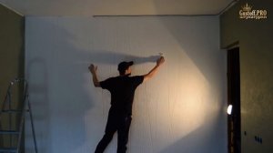 "БАМБУК" - штукатуркой. ПРОСТО, КРАСИВО, СВОИМИ РУКАМИ. Декор стен - мастер-класс. DIY wall decor