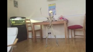 Dancing skeleton