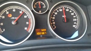 Opel Astra H GTC 1.6 XER МКПП - разгон