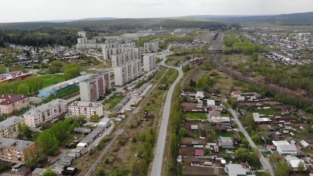 DJI Mavic Air. Поселок Динас. смотреть онлайн