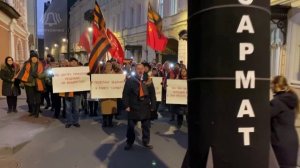 Марш на Вашингтон в центре Москвы