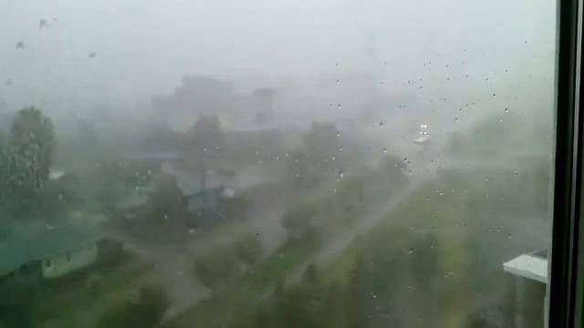 Шторм в Добрянке (Пермский край) 2017 г. смотреть онлайн