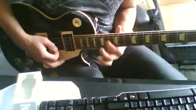 Practising on my guitar - Hotel California lead смотреть онлайн