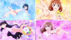 [1080p] Delicious Party Precure 2nd - Group Transformation