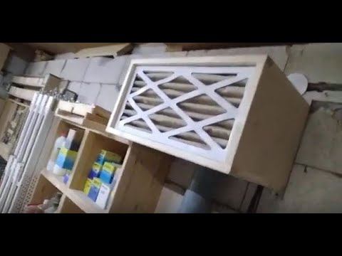 Пылеулавливающая аспирация в мастерской.