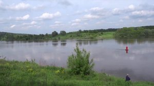 Река Ока Город Таруса