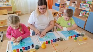 Мастер-класс для родителей "Рисуем пейзаж"