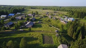 Деревня Большая Сойва в таёжных просторах Республики Коми