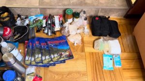 Автономный рюкзак (~25 кг). Обзор содержимого по категориям.