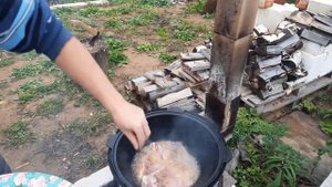 КАЗАН – КЕБАБ! Свиные ребрышки с картошкой!!! Очень вкусно !!!