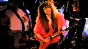 Cacophony - Jason Becker and Marty Friedman guitar duel  - live in Japan 89 rare video