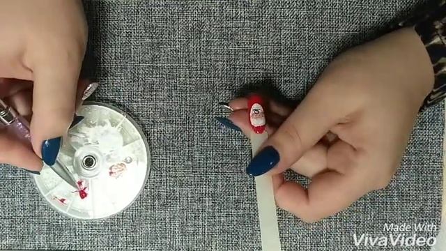 МК діда мороза. Як швидко намалювати зимній дизайн #ногти #дизайнногтей #манікюр смотреть онлайн