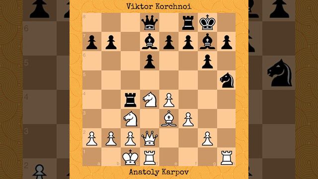 Anatoly Karpov vs Viktor Korchnoi | Candidates Final, 1974 #chess смотреть онлайн