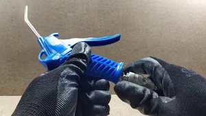 Пистолет обдува кабины со шлангом полиуретановым 5,5 метра (+ тройник + адаптер)