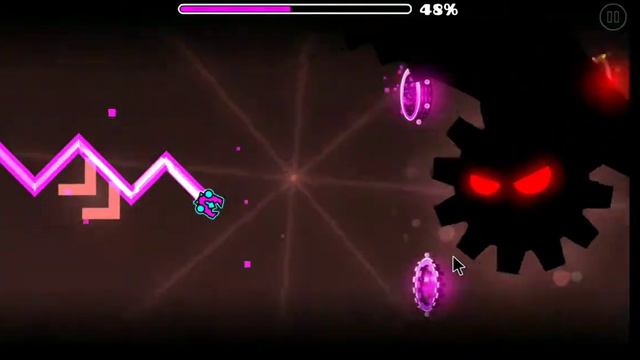 Прикольный уровень в GD (Играю на телефоне) 7 смотреть онлайн