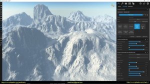 World Creator 2 tutorial. Frozen Terrain generation and texturing.