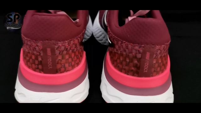 Nike React Infinity Run Flyknit 3 Womens (Light Bordeaux/Pink Prime/Sangria/White) смотреть онлайн
