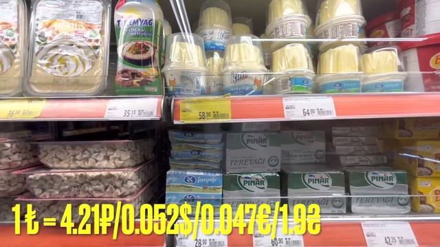 ШОК-ЦЕНЫ #5 Магазин MIGROS. Алания. Махмутлар. Турция 2023