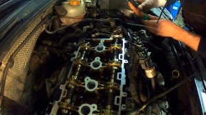 Opel Vectra C заміна прокладки клапанної кришки двигуна Z22SE