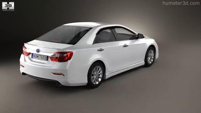 Toyota Camry Hybrid 2011 by 3D model store Humster3D.com смотреть онлайн