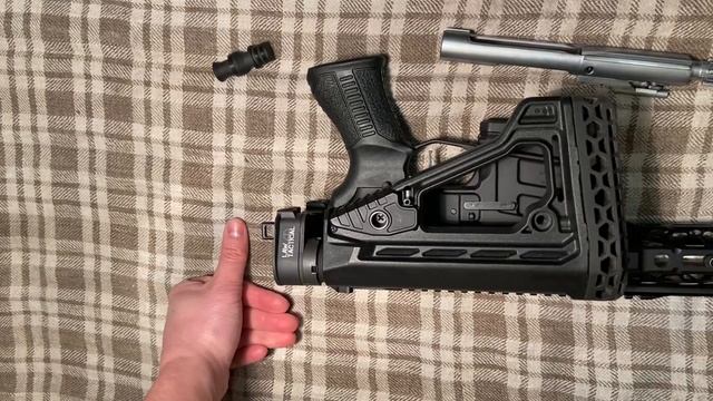 Law Tactical - адаптер складывания приклада AR-15