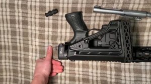 Law Tactical - адаптер складывания приклада AR-15