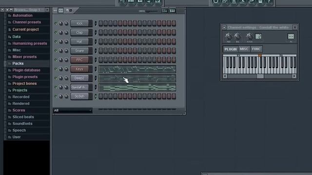 Учимся сочинять музыку в FL Studio. Урок 5. Ударные инструменты. Регистры звучания инструментов.
