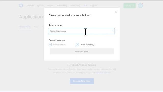 get the access token from digitalocean for docker смотреть онлайн