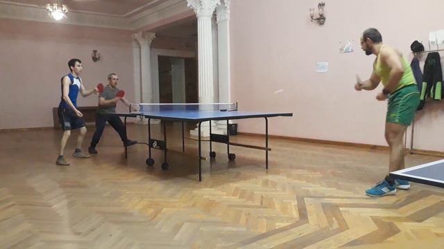 Настольний теннис  14.04.19 20:30:11 Макушкин Евгений ,Фролов Руслан, Фролов Александр часть 1
