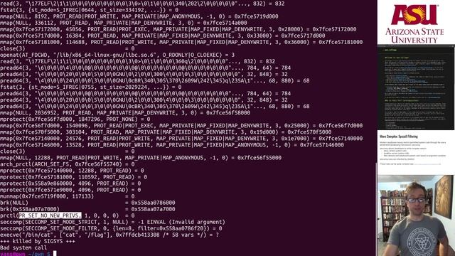pwn.college - Sandboxing - seccomp смотреть онлайн