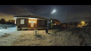 ❄Морозные ночи в доме ? из СИП панелей ⛄