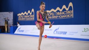 Первенство России по художественной гимнастике. Савинова Ксения -  Булавы