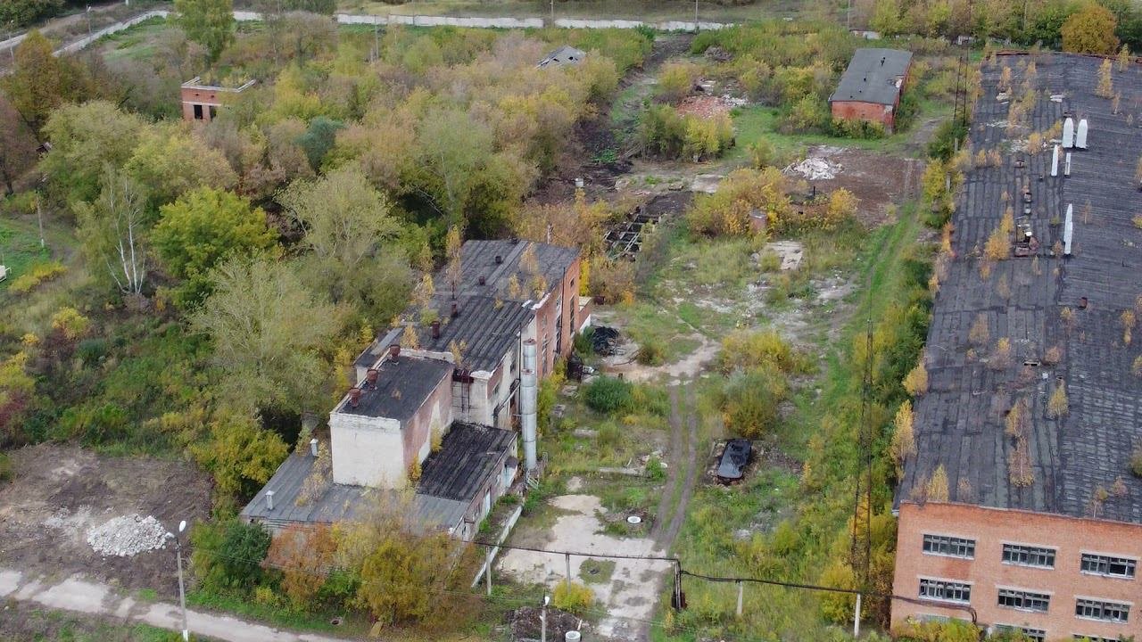 MINI 2 над руинами Шварцевского завода