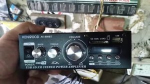 Обзор усилителя звука kenwood ak699bt 1 часть