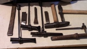 Зубило.Кузнечный инструмент.